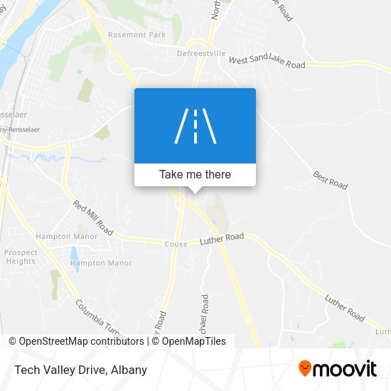 Mapa de Tech Valley Drive