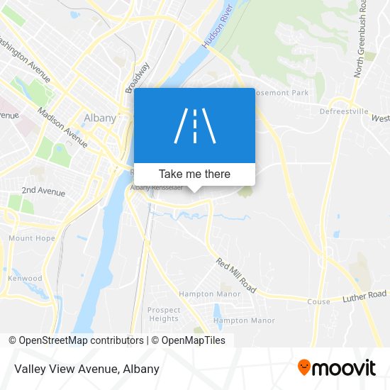 Mapa de Valley View Avenue