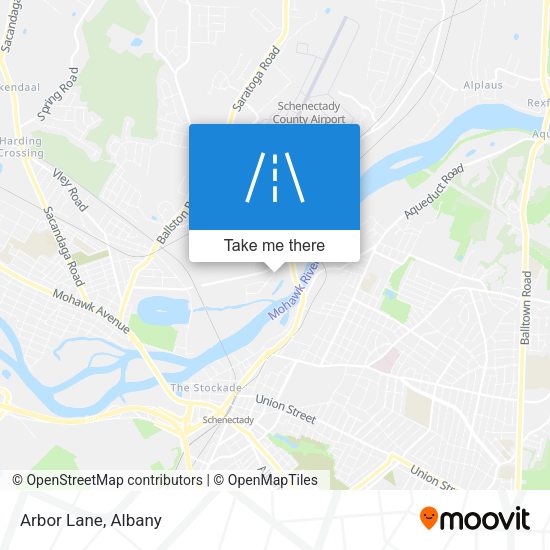 Mapa de Arbor Lane