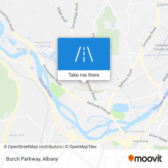 Burch Parkway map