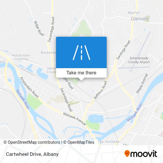 Mapa de Cartwheel Drive