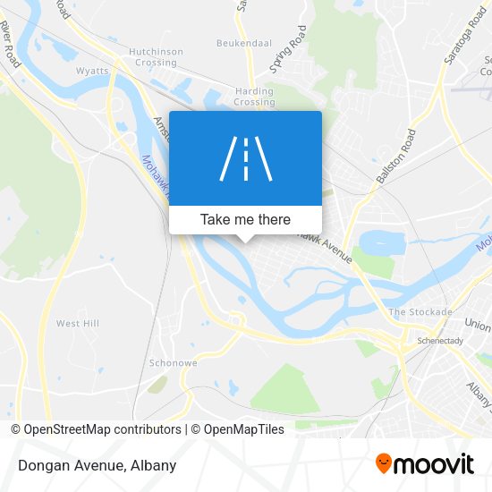 Mapa de Dongan Avenue