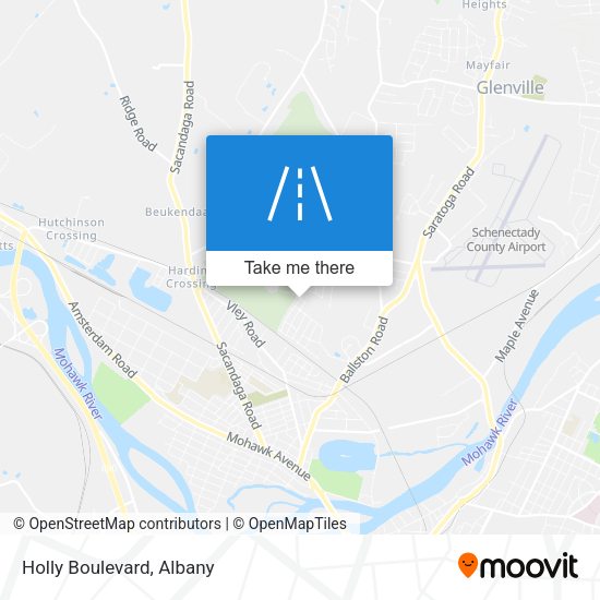 Mapa de Holly Boulevard