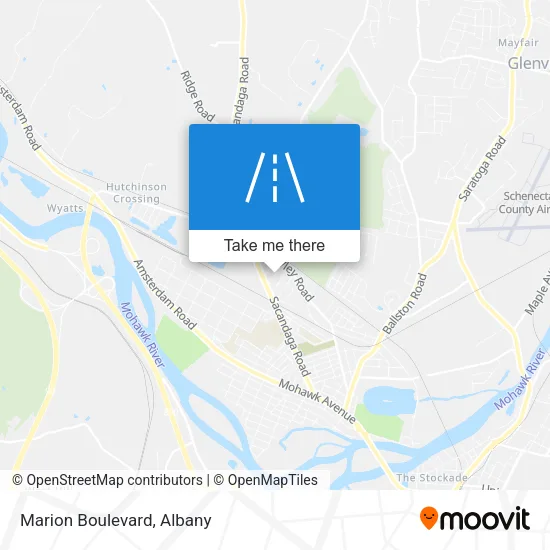 Mapa de Marion Boulevard