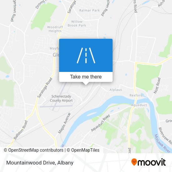 Mapa de Mountainwood Drive