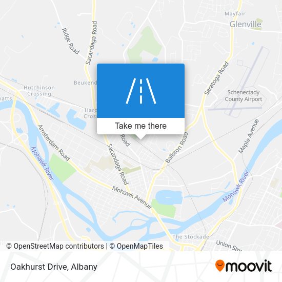 Mapa de Oakhurst Drive