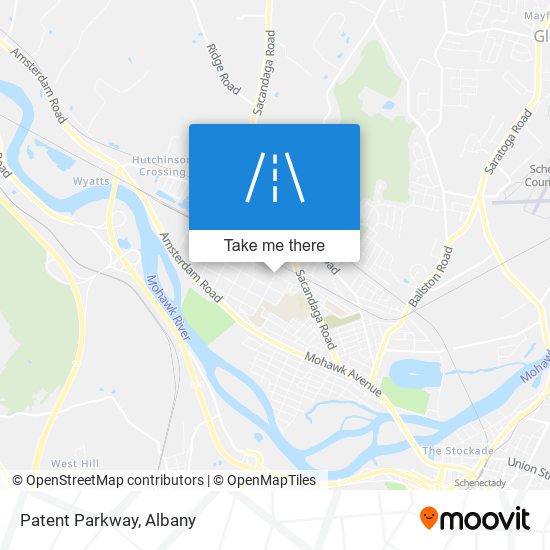 Mapa de Patent Parkway