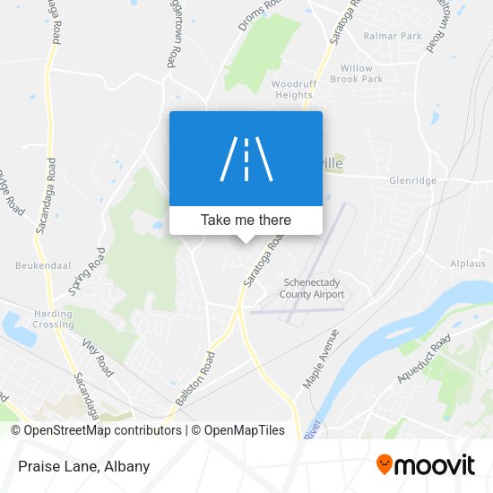 Mapa de Praise Lane