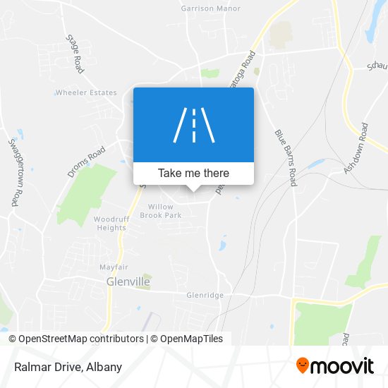 Ralmar Drive map