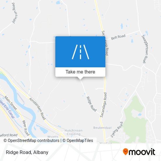 Mapa de Ridge Road