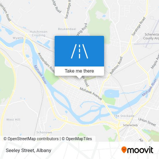 Mapa de Seeley Street