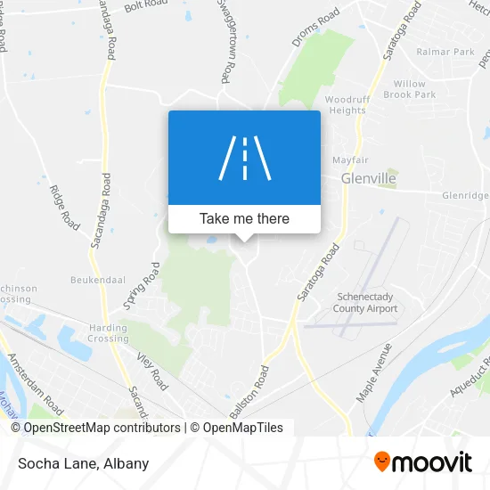 Mapa de Socha Lane