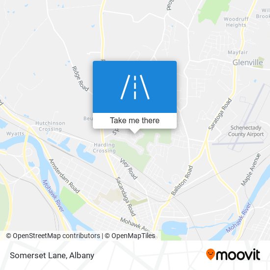 Mapa de Somerset Lane