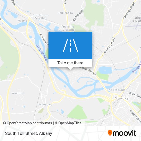 South Toll Street map