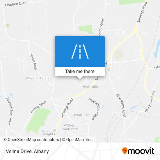 Mapa de Velina Drive