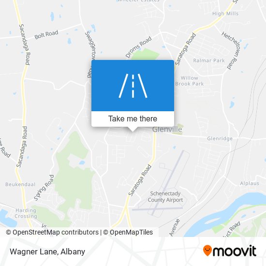 Wagner Lane map