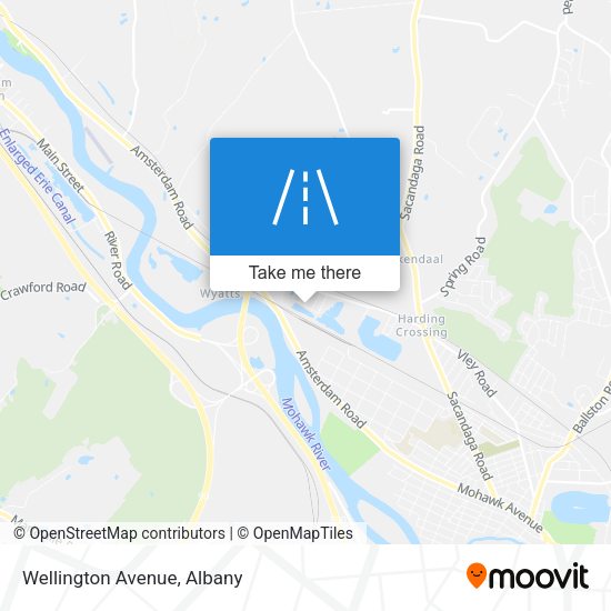 Mapa de Wellington Avenue
