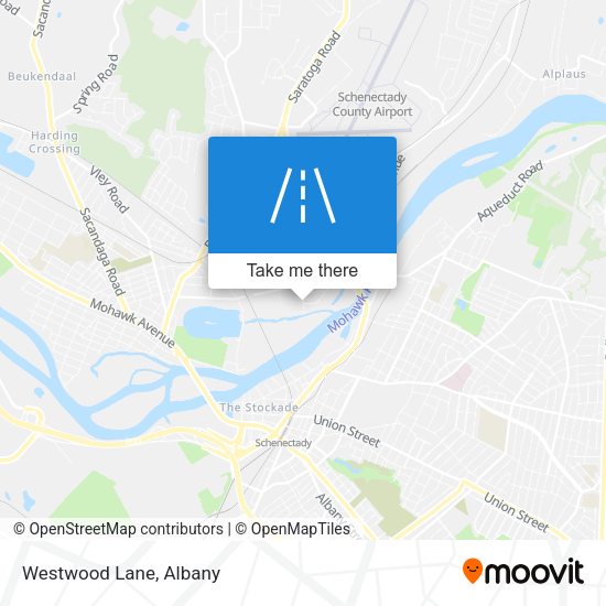 Mapa de Westwood Lane