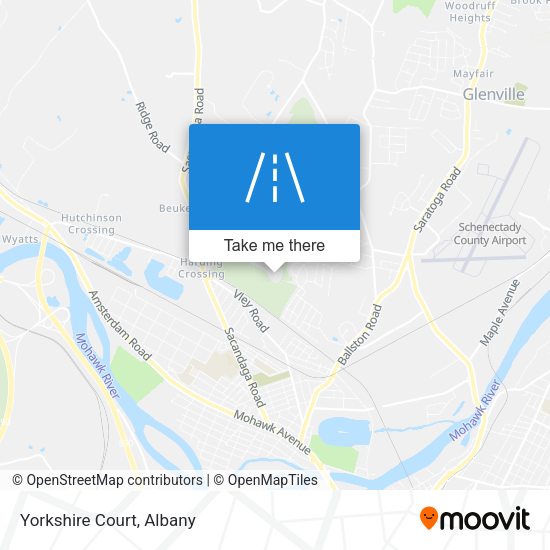 Mapa de Yorkshire Court