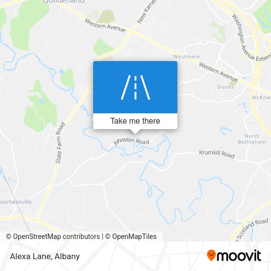 Mapa de Alexa Lane