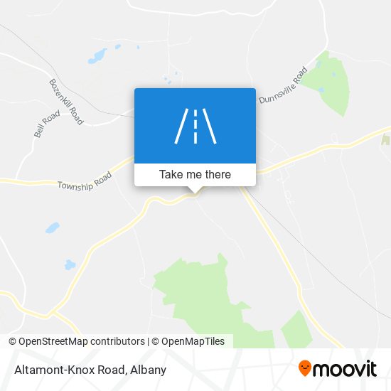 Altamont-Knox Road map