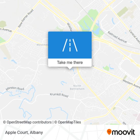 Apple Court map