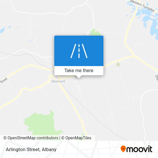 Mapa de Arlington Street