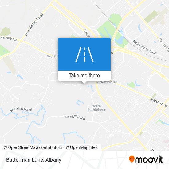 Batterman Lane map