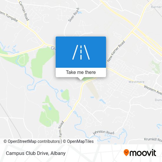 Mapa de Campus Club Drive