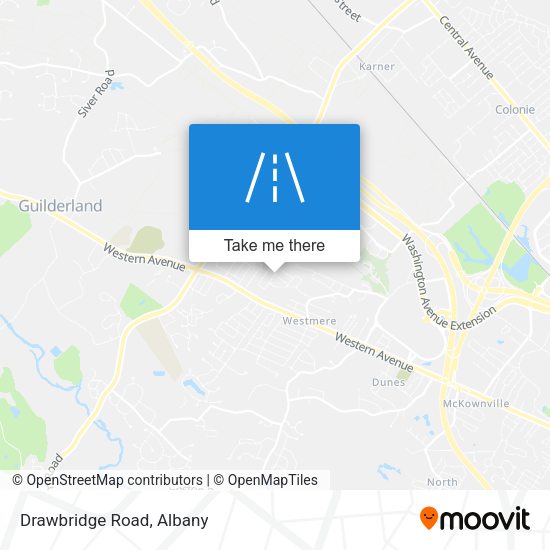 Mapa de Drawbridge Road