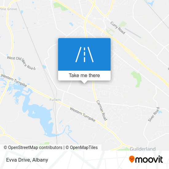 Evva Drive map