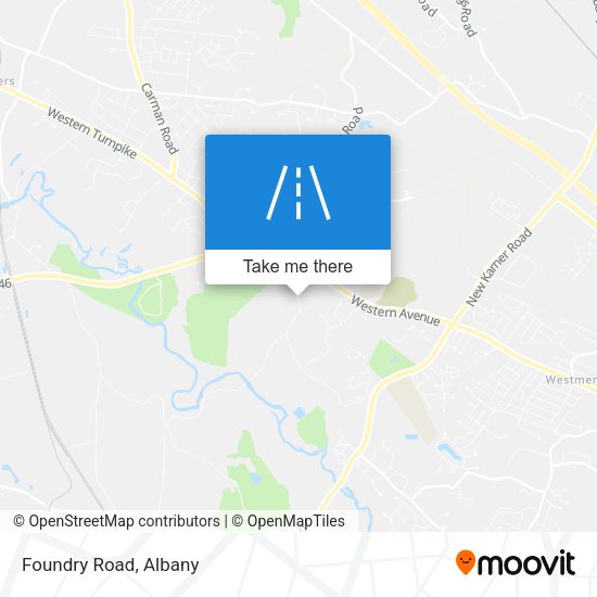 Mapa de Foundry Road