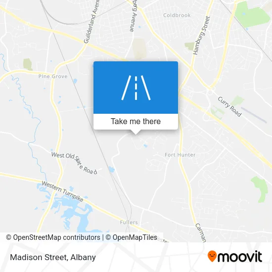 Madison Street map