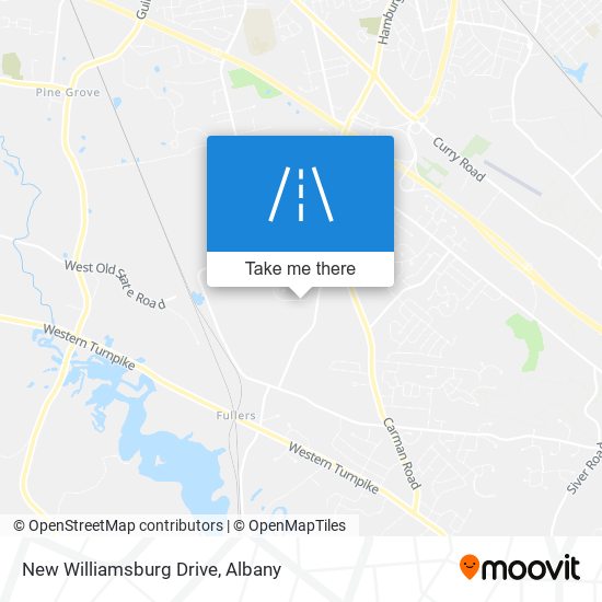 New Williamsburg Drive map