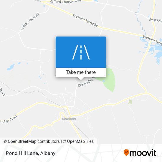 Mapa de Pond Hill Lane