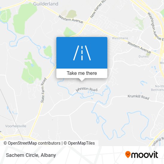 Mapa de Sachem Circle