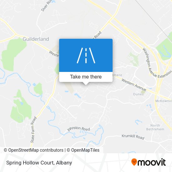 Mapa de Spring Hollow Court