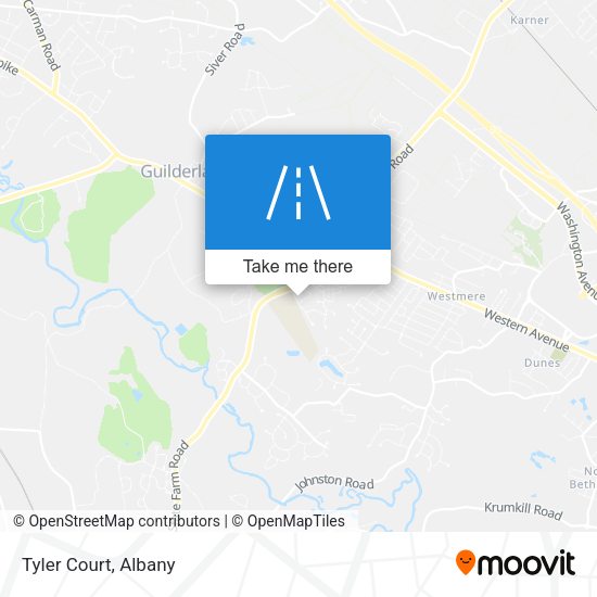 Mapa de Tyler Court