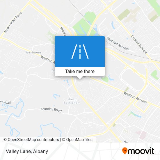 Mapa de Valley Lane