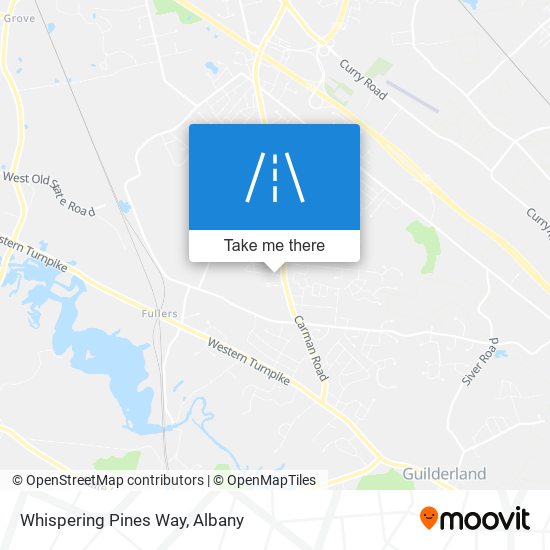 Mapa de Whispering Pines Way