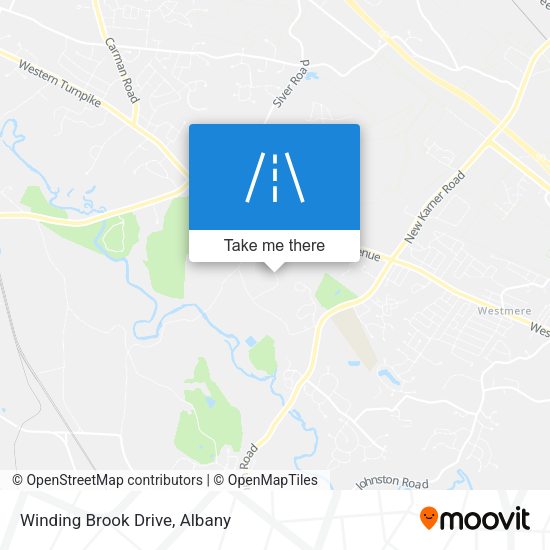 Mapa de Winding Brook Drive