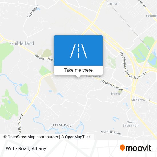 Mapa de Witte Road