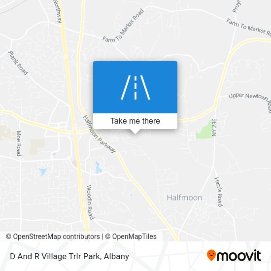 D And R Village Trlr Park map