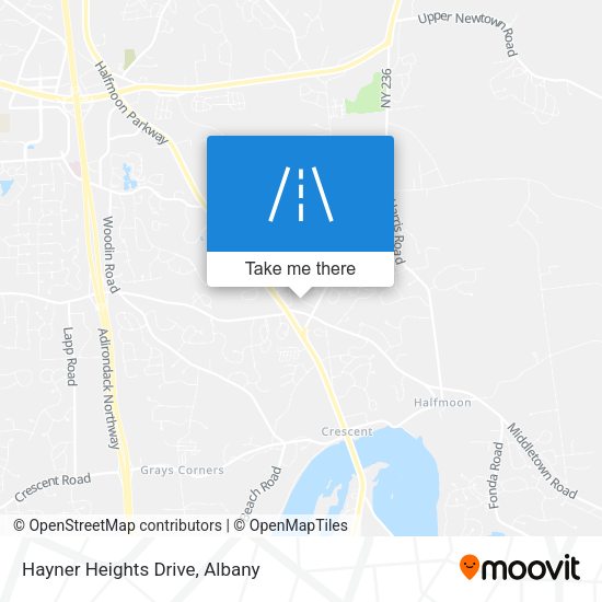 Hayner Heights Drive map