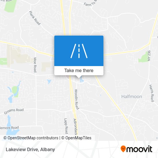 Mapa de Lakeview Drive