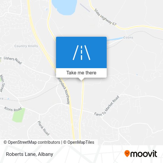 Mapa de Roberts Lane