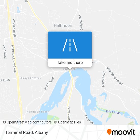 Mapa de Terminal Road