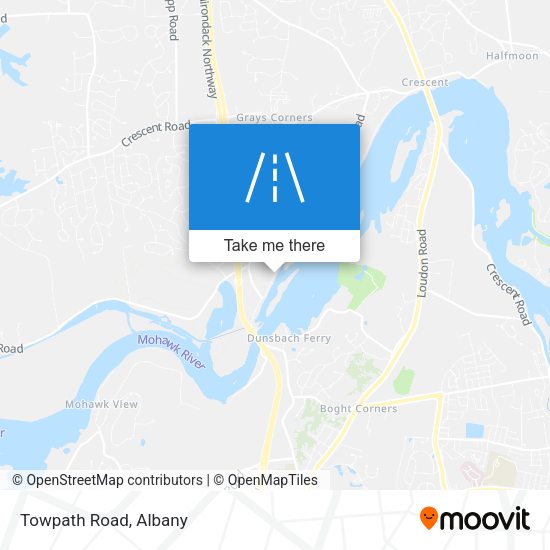 Mapa de Towpath Road