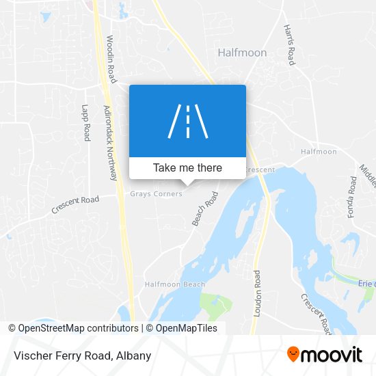 Mapa de Vischer Ferry Road