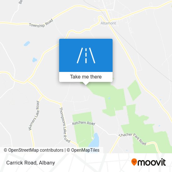 Mapa de Carrick Road